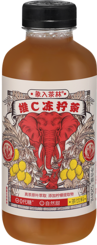 Напиток ELEPHANT In the Tea Forest, холодный чай со вкусом Лимона и витамином С, 0.52л, вид