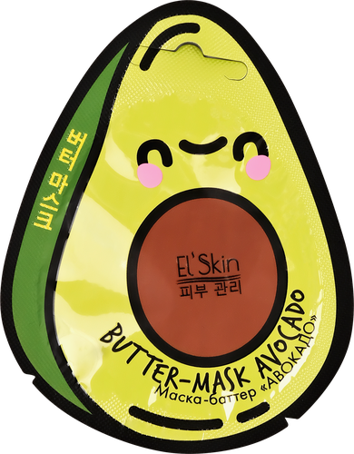 Маска для лица ELSKIN Авокадо, 10г, картинка