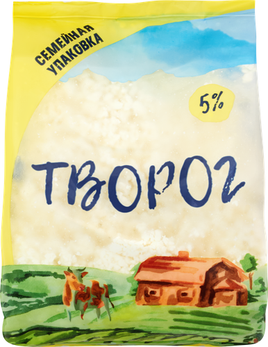 Творог АРКТИКА 5%, без змж, 500г, изображение