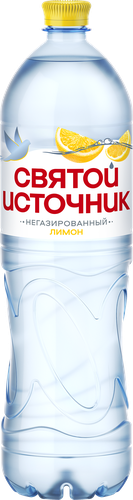 Вода СВЯТОЙ ИСТОЧНИК со вкусом лимона, негазированная, 1.5л, детальное фото