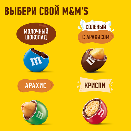 Драже M&M'S Шоколад, 80г, изображение
