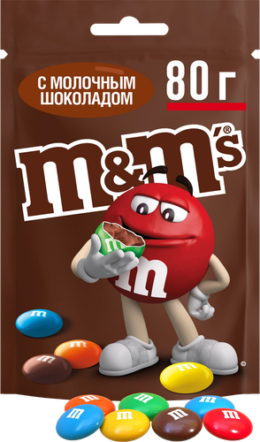 Драже M&M'S Шоколад, 80г, фото