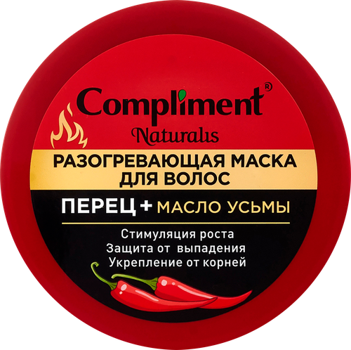 Маска для волос COMPLIMENT Naturalis Перец и масло усьмы, 500мл, изображение