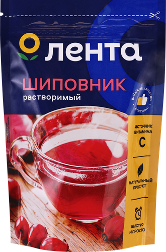 Шиповник растворимый ЛЕНТА, 75г, детальное фото