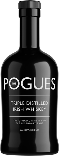 Виски THE POGUES Ирландский купажированный 40%, 0.7л, крупный план