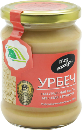 Урбеч БИОПРОДУКТЫ натуральная паста из семян кунжута, 280г, фотография