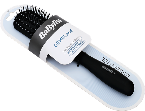 Щетка BABYLISS PARIS классическая с подушечкой, Арт. BS776114, крупный план