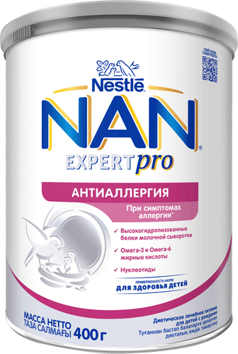 Смесь детская NAN Антиаллергия, с рождения, 400г, картинка