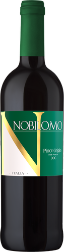 Вино NOBILOMO Пино Гриджио Делле Венеция Венето белое полусухое, 0.75л, вид