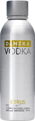 Водка DANZKA Citrus особая 40%, 0.7л, крупный план