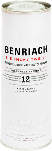 Виски BENRIACH Twelve Шотландский солодовый 12 лет 46%, п/у, 0.7л, картинка