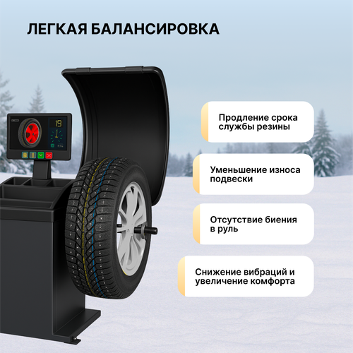 Шина зимняя VIATTI Bosco Nordico 215/65R16 98T, вид