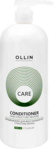 Кондиционер для волос OLLIN Care для восстановление структуры, 1л, изображение