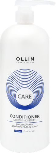 Кондиционер для волос OLLIN Care двойное увлажнение, 1л, детальное фото
