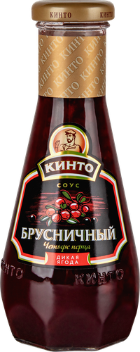 Соус брусничный КИНТО Четыре перца, 320г, фото