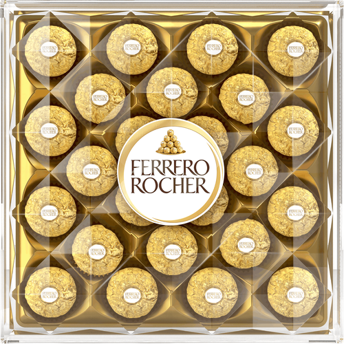 Конфеты FERRERO ROCHER из молочного шоколада с кремовой начинкой, 300г, фото