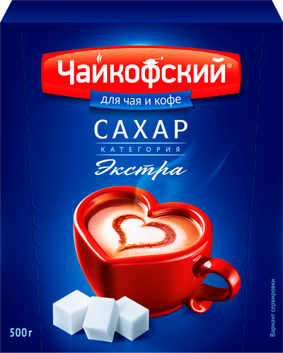 Сахар-рафинад ЧАЙКОФСКИЙ, 500г, картинка