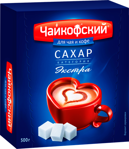 Сахар-рафинад ЧАЙКОФСКИЙ, 500г, фото
