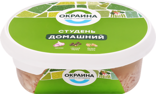 Студень ОКРАИНА Домашний, 300г, вид
