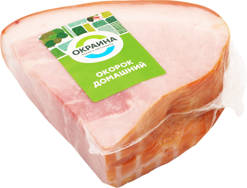 Окорок копчено-вареный ОКРАИНА Домашний, весовой, изображение