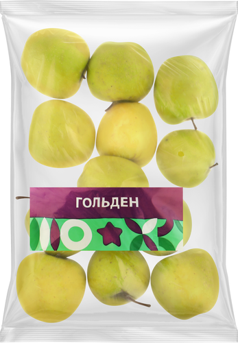 Яблоки Гольден, фасованные, весовые, картинка