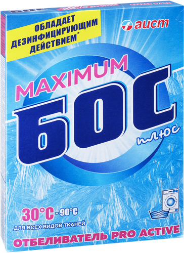 Отбеливатель порошковый БОС Плюс Maximum, 600г, картинка