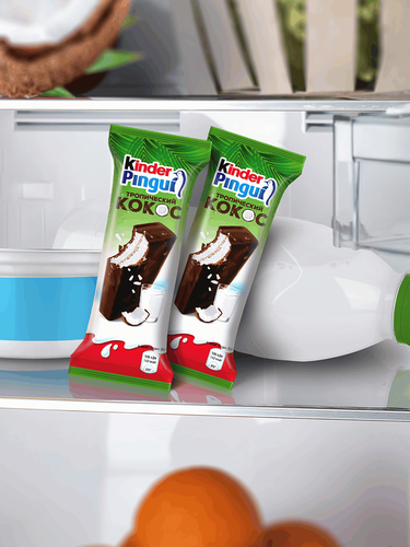 Пирожное бисквитное KINDER Pingui Кокос, 30г, фотография