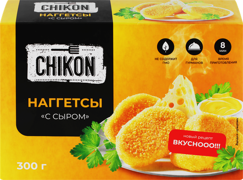 Наггетсы CHIKON с сыром, 300г, фотография