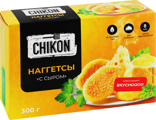 Наггетсы CHIKON с сыром, 300г, фотография