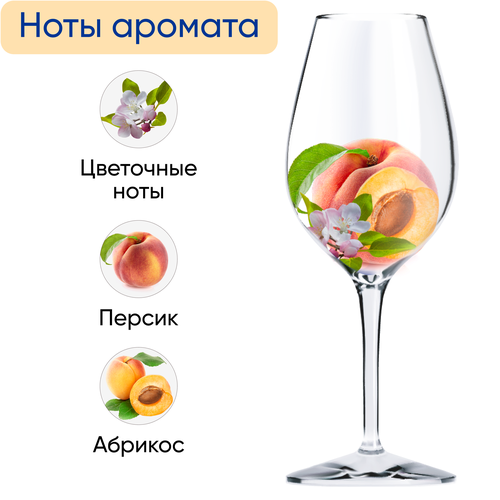 Продукция плодовая алкогольная VINYAN Абрикосовая полусладкая, 0.75л, картинка