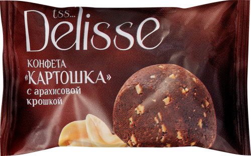 Конфеты DELISSE Картошка с арахисовой крошкой, весовые, фото