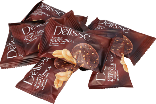Конфеты DELISSE Картошка с арахисовой крошкой, весовые, фото