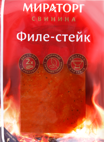 Филе-стейк из свинины МИРАТОРГ, 300г, фотография