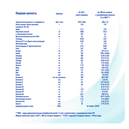 Молочко детское NAN 3 OptiPro, с 12 месяцев, 1050г, крупный план