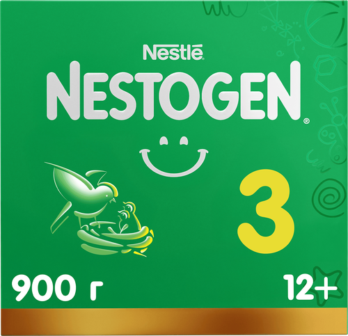 Молочко детское NESTOGEN 3, с 12 месяцев, 900г, фотография