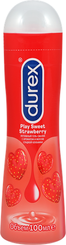 Гель-смазка DUREX Play Sweet Strawberry, 100мл, картинка