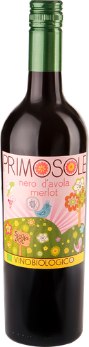 Вино PRIMOSOLE Неро д'Авола Мерло Сицилия ординарное красное сухое, 0.75л, фотография