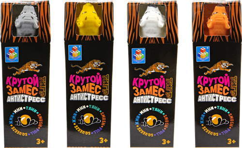 Игрушка 1TOY Крутой замес Тигр/ Рептилии, 15см, в ассортименте, вид