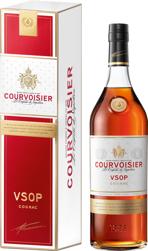 Коньяк COURVOISIER VSOP 4 года 40%, п/у, 1л, изображение