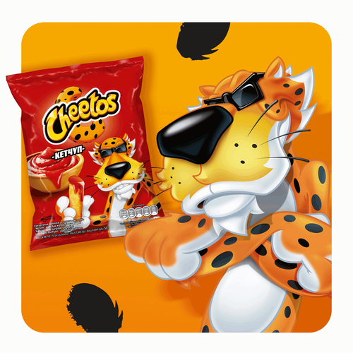 Снеки кукурузные CHEETOS/ЧИТОС Кетчуп, 50г, картинка