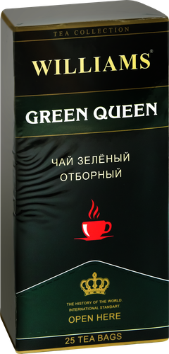 Чай зеленый WILLIAMS Green queen, 25пак, фотография
