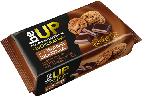 Печенье сдобное BEUP Шокотайм вкус темный шоколад, 100г, фото