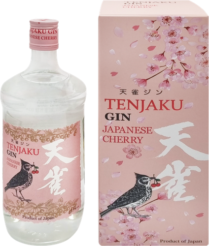 Джин TENJAKU Japanese Cherry 37,5%, п/у, 0.7л, изображение