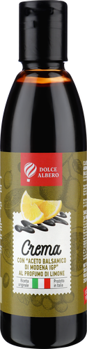 Крем-соус DOLCE ALBERO с ароматом лимона с бальзамическим уксусом из Модены, 250мл, детальное фото