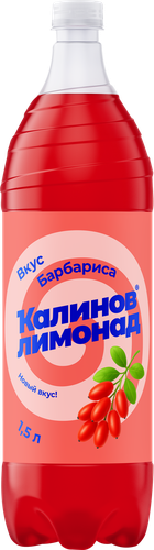 Напиток КАЛИНОВ Лимонад Барбарис газированный, 1.5л, детальное фото