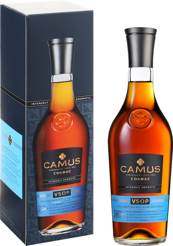 Коньяк CAMUS VSOP ординарный 4 года 40%, п/у, 0.7л, вид
