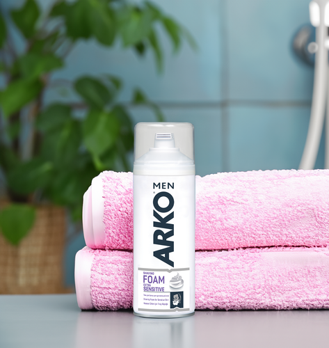 Пена для бритья ARKO Men Extra Sensitive, 400мл, картинка