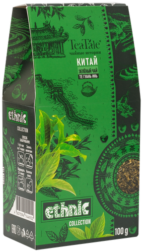 Чай зеленый TEATALE TeaTale китайский, листовой, 100г, изображение