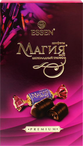 Конфеты ESSEN Магия со вкусом шоколадного трюфеля, 127г, фотография
