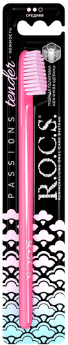 Зубная щетка R.O.C.S. Passions средняя жесткость, вид